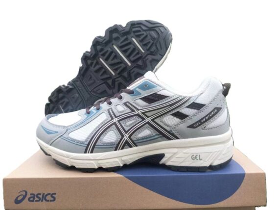 ⁦נעלי אסיקס - ASICS Gel Venture 6 white mix⁩ – תמונה ⁦2⁩