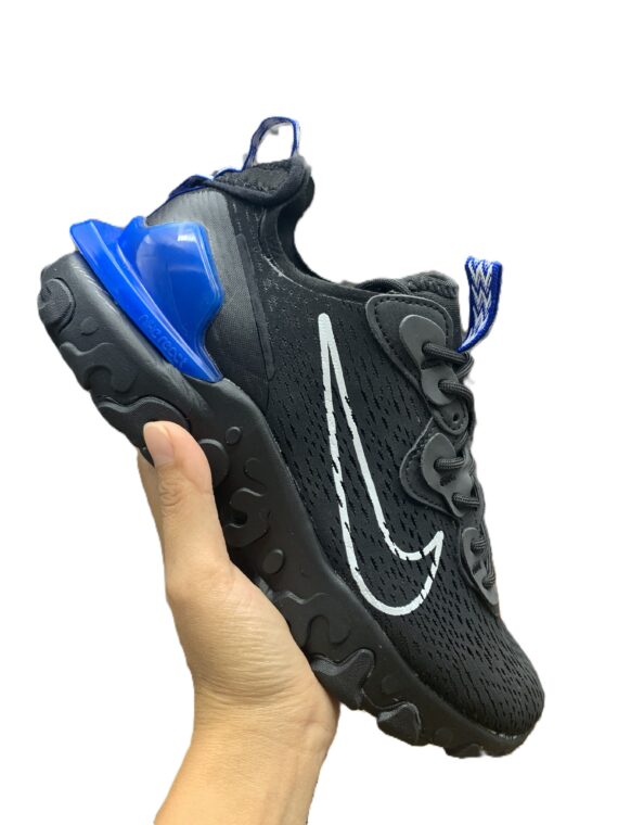 נעלי נייק - NIKE React vision sneakers BLACK BLUE