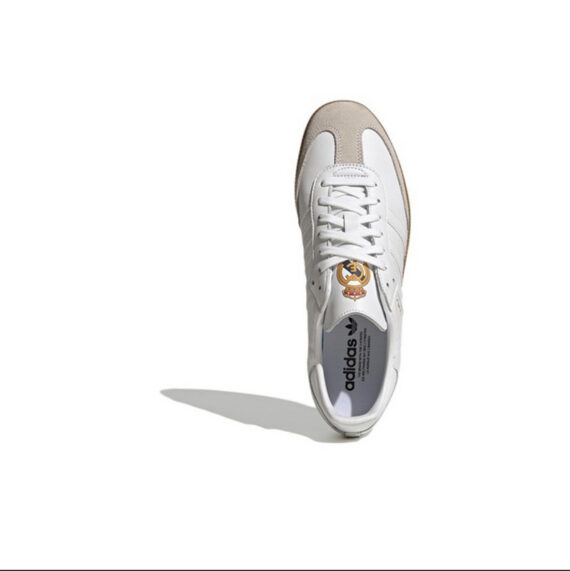 ⁦נעלי אדידס סמבה-Samba ADV Sneakers White Gray⁩ – תמונה ⁦3⁩