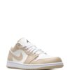 ⁦נייק ג'ורדן -NIKE AIR JORDAN 1 LOW - Sail/Rattan⁩ – תמונה ⁦2⁩