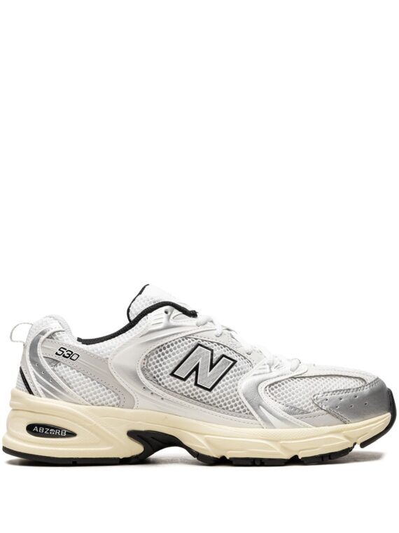 סניקרס ניו באלאנס NEW BALANCE 530 White Silver-tone