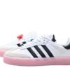 ⁦נעלי אדידס- Adidas Sambarose Sneakers White Black Pink⁩ – תמונה ⁦4⁩