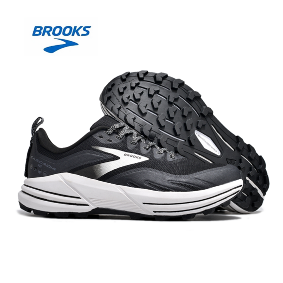 נעלי ברוקס BROOKS BLACK WHITE