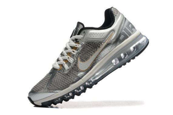 ⁦נעלי נייק - NIKE AIR MAX 2013 Gray/Silver⁩ – תמונה ⁦2⁩