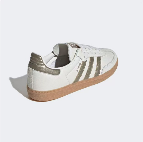 ⁦נעלי אדידס סמבה-Samba ADV Sneakers Silver Brown⁩ – תמונה ⁦2⁩