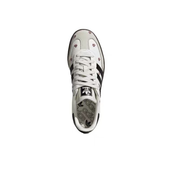 ⁦נעלי אדידס סמבה-Samba ADV Sneakers White Black⁩ – תמונה ⁦2⁩