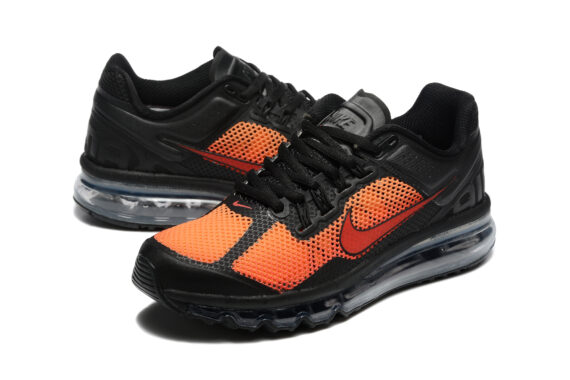 ⁦נעלי נייק - NIKE AIR MAX 2013 Black ange⁩ – תמונה ⁦3⁩