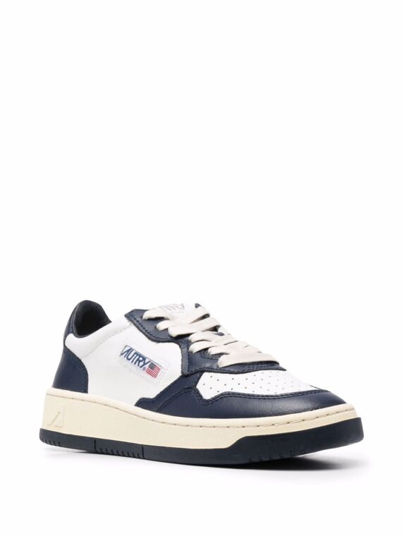 ⁦סניקרס - AUTRY Medalist Sneakers Blue/white⁩ – תמונה ⁦2⁩