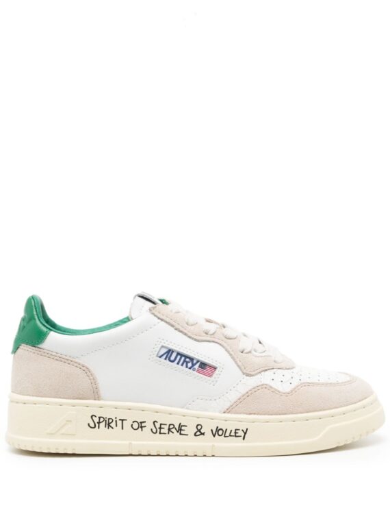 סניקרס - AUTRY Medalist Sneakers White/Grass Green