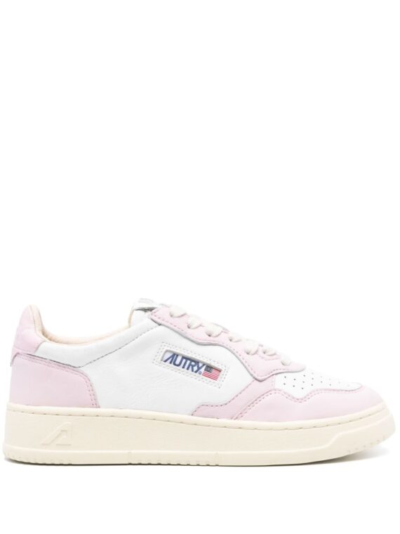 סניקרס - AUTRY Medalist Sneakers White Pink Beige