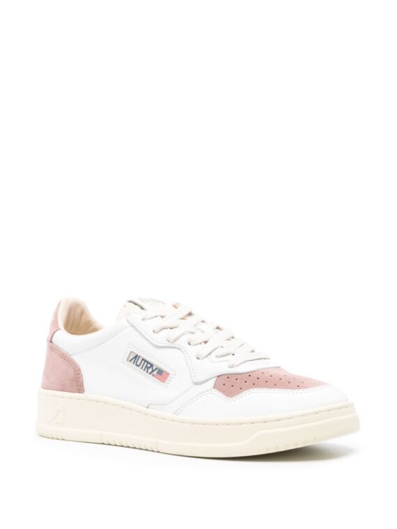 ⁦סניקרס - AUTRY Medalist Sneakers White/powder Pink⁩ – תמונה ⁦2⁩