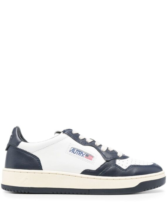 סניקרס - AUTRY Medalist Sneakers White/Midnight Blue