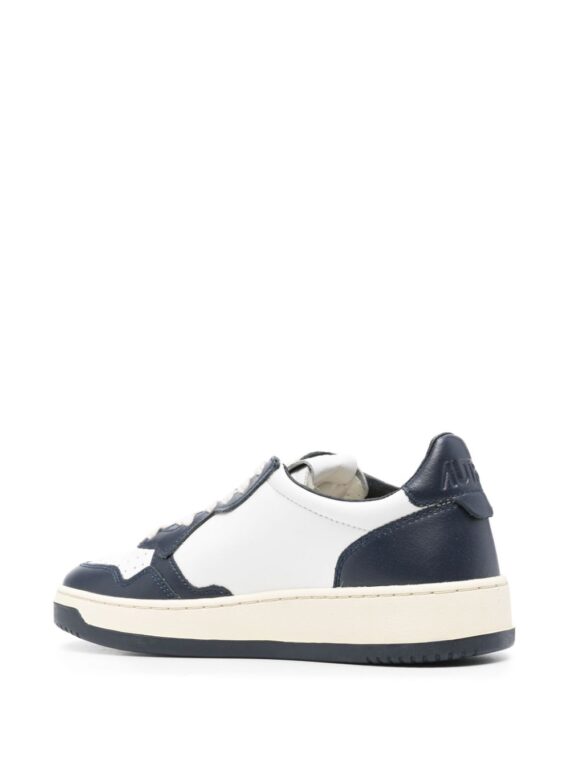 ⁦סניקרס - AUTRY Medalist Sneakers White/Midnight Blue⁩ – תמונה ⁦3⁩