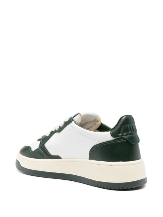 ⁦סניקרס - AUTRY Medalist Sneakers Green/white⁩ – תמונה ⁦3⁩