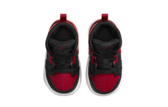 ⁦Air Jordan 1 Low Red Black ילדים – נייק ג'ורדן⁩ – תמונה ⁦3⁩