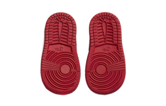 ⁦Air Jordan 1 Low Red Black ילדים – נייק ג'ורדן⁩ – תמונה ⁦4⁩