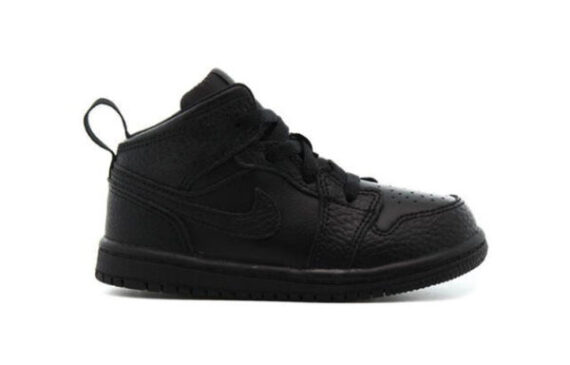 ⁦Air Jordan 1 Low Black ילדים – נייק ג'ורדן⁩ – תמונה ⁦2⁩