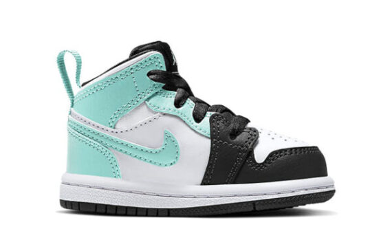 ⁦Air Jordan 1 Low Blue White Black ילדים – נייק ג'ורדן⁩ – תמונה ⁦2⁩