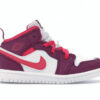 ⁦Air Jordan 1 Low Purple White Red ילדים – נייק ג'ורדן⁩ – תמונה ⁦2⁩