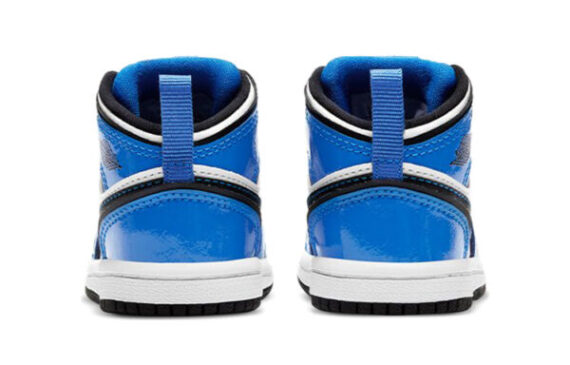 ⁦Air Jordan 1 Low Blue White ילדים – נייק ג'ורדן⁩ – תמונה ⁦4⁩