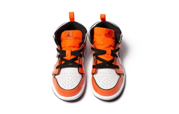 ⁦Air Jordan 1 Low ange White ילדים – נייק ג'ורדן⁩ – תמונה ⁦3⁩