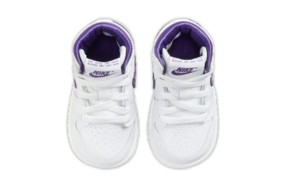 ⁦Air Jordan 1 Low Blue White ילדים – נייק ג'ורדן⁩ – תמונה ⁦3⁩