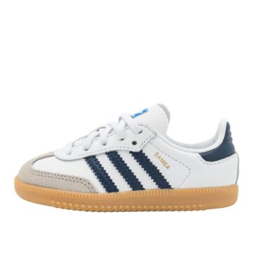 אדידס ADIDAS SAMBA KIDS BLUE WHITE