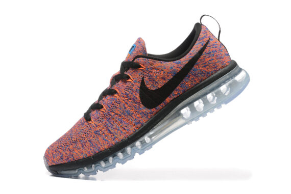 ⁦נעלי נייק-Nike air max Flyknit 2014 White Burgundy⁩ – תמונה ⁦2⁩