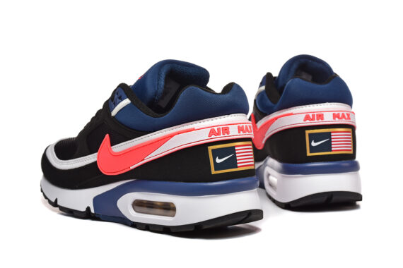 ⁦נעלי נייק Nike Air Max BW Perian BLUE RED⁩ – תמונה ⁦4⁩