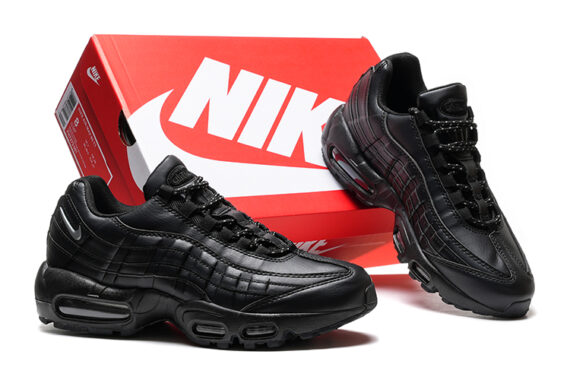 ⁦נעלי נייק NIKE AIR MAX 95 BLACK TURKIZ⁩ – תמונה ⁦5⁩