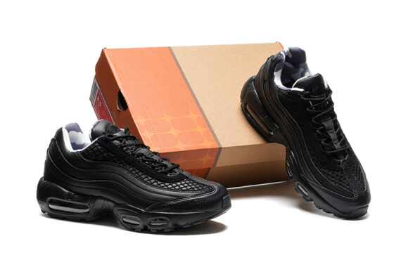 ⁦נעלי נייק NIKE AIR MAX 95 BLACK TURKIZ⁩ – תמונה ⁦5⁩