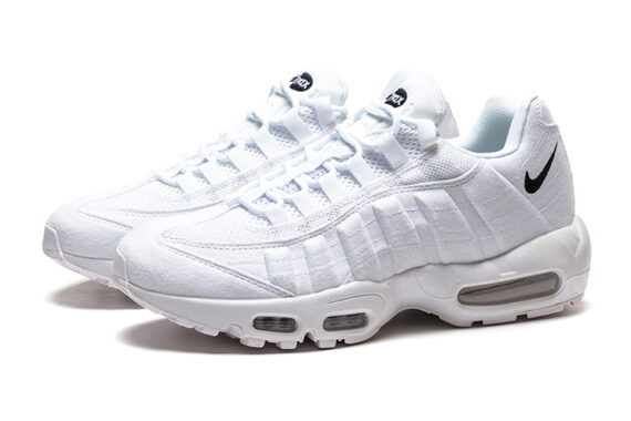 ⁦נעלי נייק NIKE AIR MAX 95 WHITE TURKIZ⁩ – תמונה ⁦4⁩