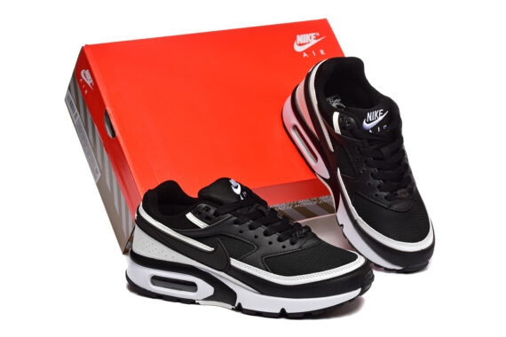 ⁦נעלי נייק Nike Air Max BW Perian White Black⁩ – תמונה ⁦5⁩