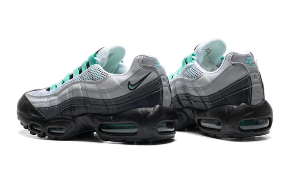 ⁦נעלי נייק NIKE AIR MAX 95 GRAY TURKIZ⁩ – תמונה ⁦4⁩