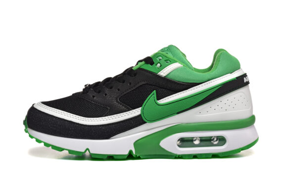 ⁦נעלי נייק Nike Air Max BW Perian Green Black White⁩ – תמונה ⁦2⁩