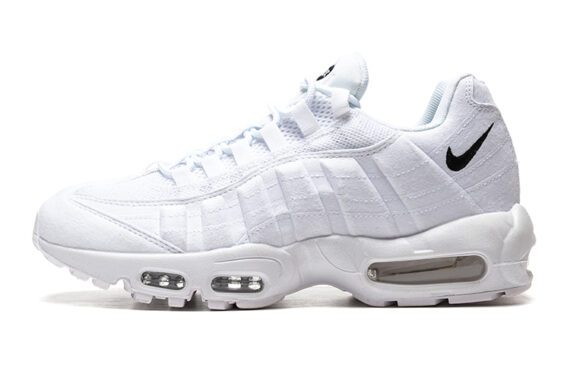 ⁦נעלי נייק NIKE AIR MAX 95 WHITE TURKIZ⁩ – תמונה ⁦2⁩