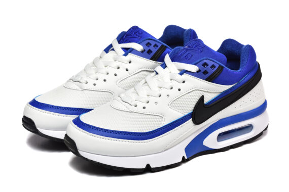 ⁦נעלי נייק Nike Air Max BW Perian White Blue⁩ – תמונה ⁦3⁩