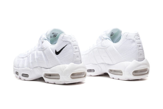 ⁦נעלי נייק NIKE AIR MAX 95 WHITE TURKIZ⁩ – תמונה ⁦3⁩