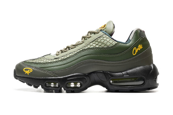 ⁦נעלי נייק NIKE AIR MAX 95 GREEN BLACK TURKIZ⁩ – תמונה ⁦2⁩