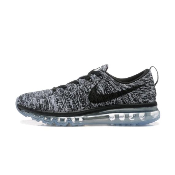 ⁦נעלי נייק-Nike air max Flyknit 2014 Black Gray⁩ – תמונה ⁦5⁩