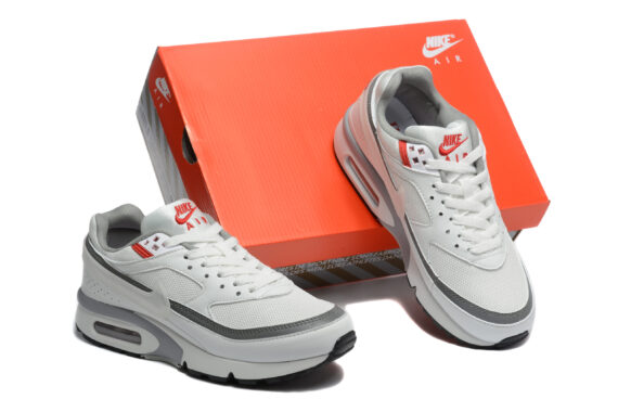 ⁦נעלי נייק Nike Air Max BW Perian Gray White⁩ – תמונה ⁦5⁩