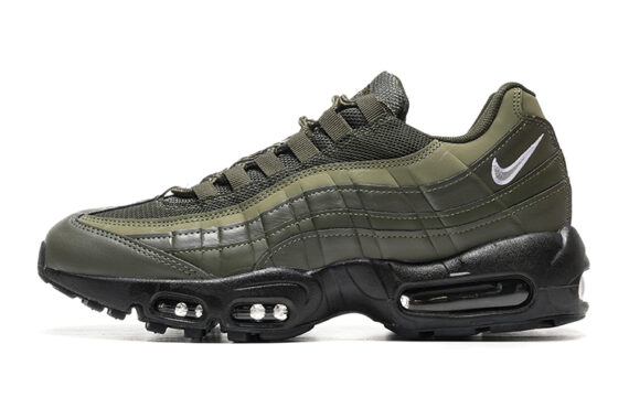⁦נעלי נייק NIKE AIR MAX 95 OLIVE BLACK TURKIZ⁩ – תמונה ⁦2⁩
