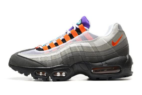⁦נעלי נייק NIKE AIR MAX 95 MULTICOLOR TURKIZ⁩ – תמונה ⁦2⁩