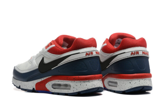 ⁦נעלי נייק Nike Air Max BW Perian Blue White Red⁩ – תמונה ⁦4⁩