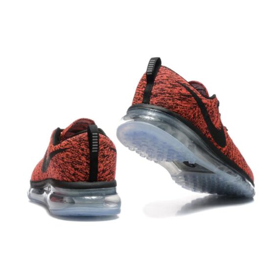 ⁦נעלי נייק-Nike air max Flyknit 2014 Red Black⁩ – תמונה ⁦5⁩