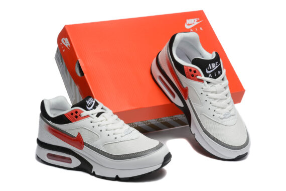 ⁦נעלי נייק Nike Air Max BW Perian Red White Black⁩ – תמונה ⁦5⁩