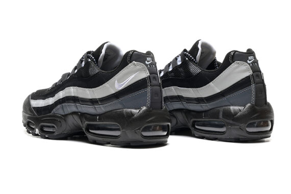 ⁦נעלי נייק NIKE AIR MAX 95 WHITE BLACK TURKIZ⁩ – תמונה ⁦3⁩