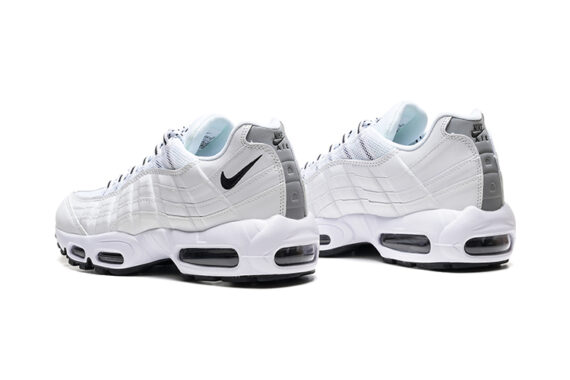 ⁦נעלי נייק NIKE AIR MAX 95 WHITE TURKIZ⁩ – תמונה ⁦4⁩