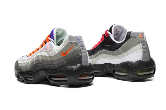 ⁦נעלי נייק NIKE AIR MAX 95 MULTICOLOR TURKIZ⁩ – תמונה ⁦3⁩