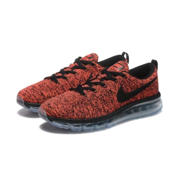 ⁦נעלי נייק-Nike air max Flyknit 2014 Red Black⁩ – תמונה ⁦3⁩